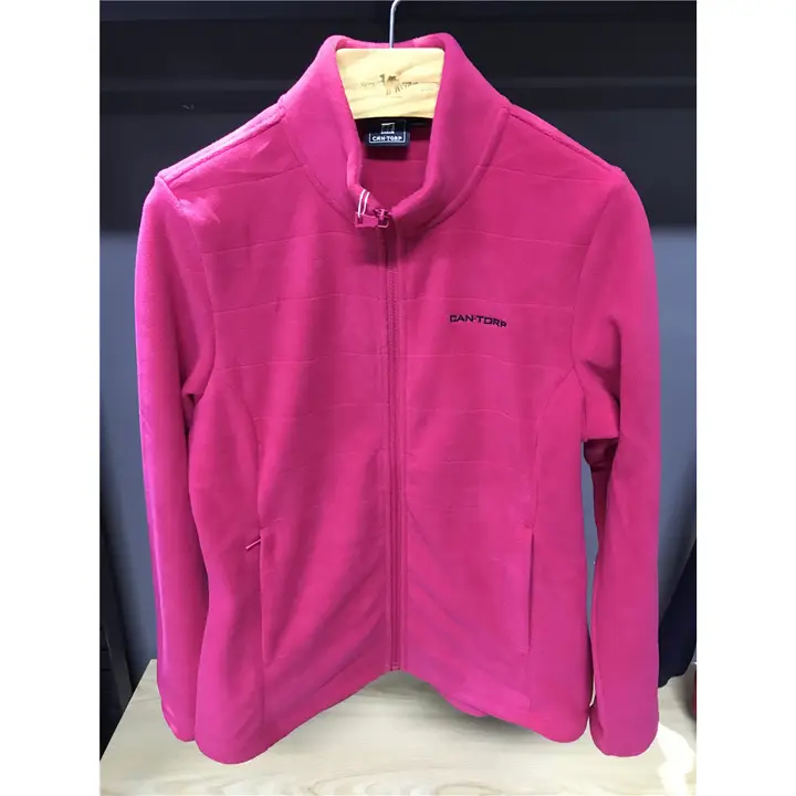 Cantorp レディース秋冬用 アウトドア立襟フリースジャケット【保温・カジュアルスタイル】