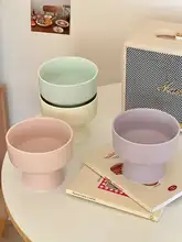 猫用陶器製食器【大きな口・高脚設計・首の保護・日本風デザイン】
