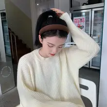 高級感あるスポンジ素材のヘアバンド【秋冬用・高トップ・女性用】