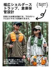 HIKEMAN 軽量アウトドアバックパック【防水・ハイキング・折りたたみ式】