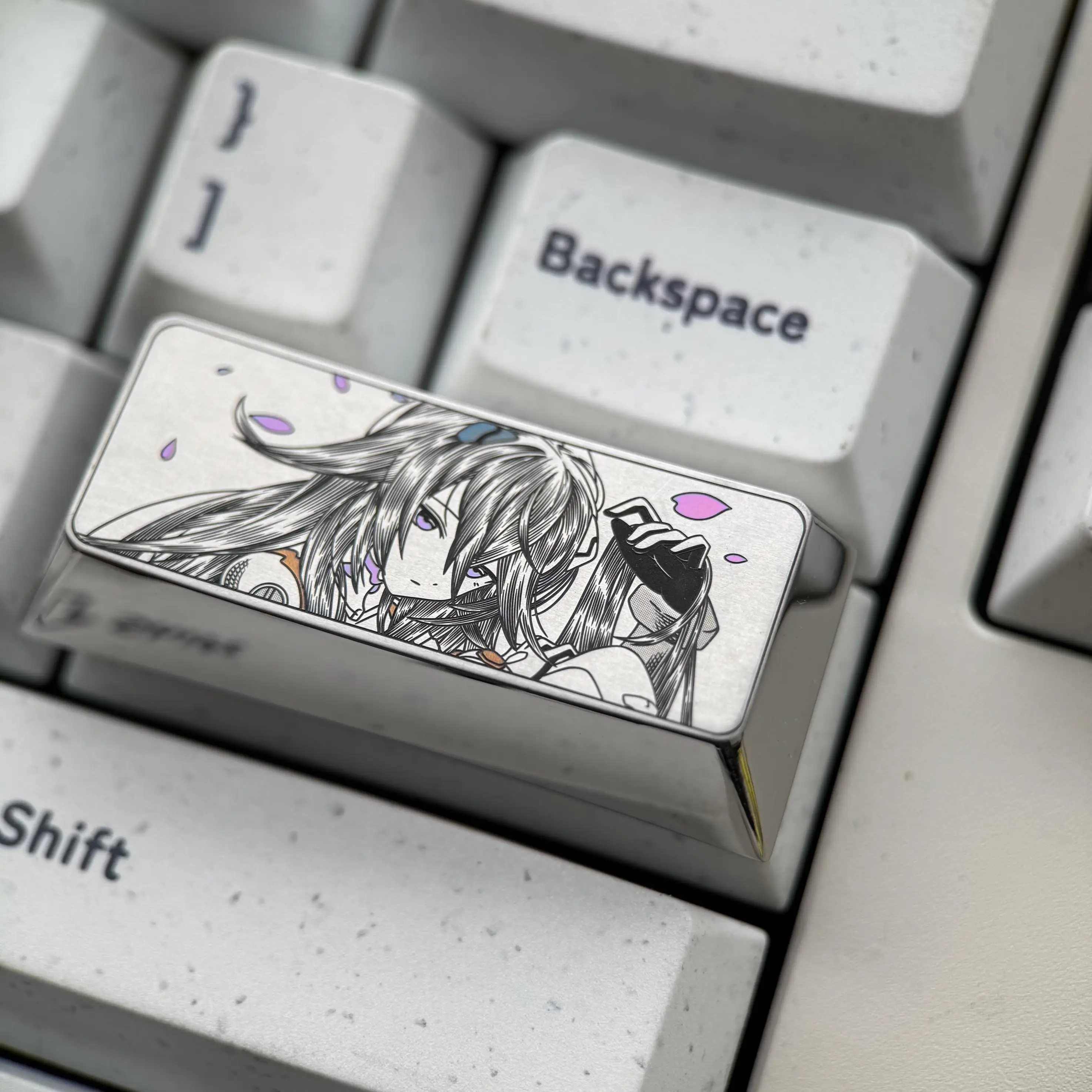 精密彫刻のチタン合金キートップ：ekスペースカスタムの実用性と技術的特徴