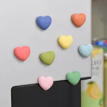冷蔵庫マグネット かわいい立体ハート 磁石 つける装飾 子供の教育に適した