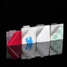 粘着式固定配線クリップ【プラスチック製・電線整理用・配線トレー用】