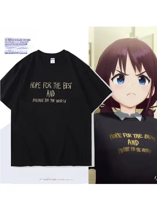 男女兼用 コットン製 短袖Tシャツ【アニメデザイン・夏用・二次元コス】