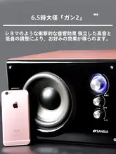 Bluetoothカラオケスピーカー【家庭用・デスクトップ・サブウーファー・テレビ接続可能】