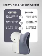 車用 ヘッドレスト ネックピロー【航空級デザイン・快適なサポート・夏用】