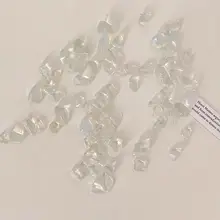 スウィートピンクの透き通ったクリスタルの小石【DIY装飾・撮影用プロップ】