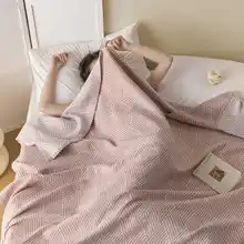 全 cotton製 ガーゼタオルケット【春夏用・シングル＆ダブルサイズ・薄手・エアコンブランケット】