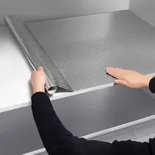 キッチン用防油シート【防火・耐高温・防水・自粘性・アルミホイル】