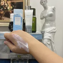 韓国製 スキンケア フェイス用日焼け止めクリーム【積雪草配合・水感バリア効果・女性用】