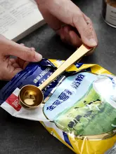 onlycook 304ステンレス製食品用クリップ【密閉型・コーヒー粉・ミルクパウダー用】