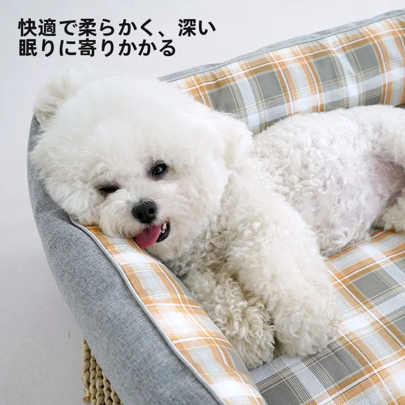 チワワ用ペットベッド：四季通用・洗えるソファ型の実用性とサイズ選定ガイド