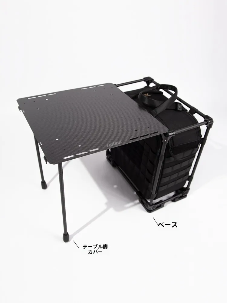 戦術用デスク用高さ調整脚カバー：ゲーミングデスク周り便利グッズの実用性と設置方法