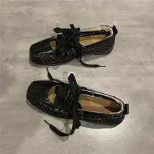 シルバーのファッショナブルな夏用透湿バレエシューズ【浅口・女性用】