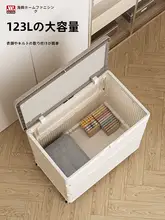 家庭用リビングルームのスナック用の大容量折りたたみ収納バスケット