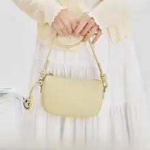 春にぴったり！感あるPU素材のハンドバッグ【おしゃれな結びデザイン・女性用】