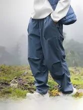 防水加工の速乾性アウトドアパンツ【男女兼用・加絨・ハイキング用】（セットアップ対応）