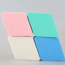 極上の柔らかさのダイヤモンド型メイク用スポンジ【乾湿両用・化粧落とし対応】（セットアップ対応）