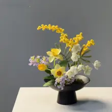 白露盆景の夢鹿オリジナルフェイクグリーン【高品質・精巧な卓上装飾用】