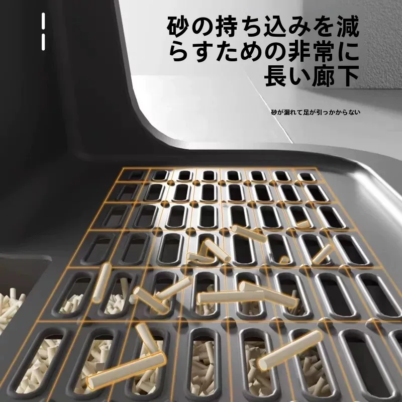 猫トイレワイドの実用性：大型全閉タイプが廊下スタイルで解決する臭い・飛び散り問題