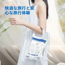 使い捨て圧縮洗顔タオル【旅行用・持ち運びに便利・厚手・個別包装】