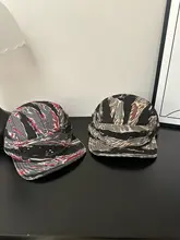 アメリカンレトロデザインのカモフラージュキャップ【男女兼用・紫外線対策・シンプルなアウトドア用】
