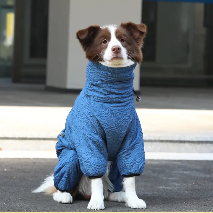 大型犬用 秋冬用四足コットンジャケット【加厚・保温・ゴールデンレトリーバー・ラブラドール・ドーベルマン対応】