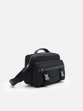 軽量ショルダーバッグ【ファッション・メンズ・サイドストラップ・ジッパー】