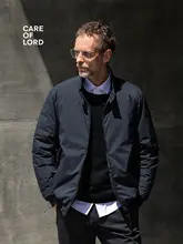 ビジネス用 ダウンジャケット【冬季・立襟・ハーリントンスタイル・短丈】