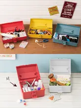 持ち運び便利な工具箱【プラスチック製・収納ボックス・雑貨整理用】