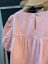 フリルデザインのパフスリーブブラウス【フレンチスタイル・ドレッシー・夏用】