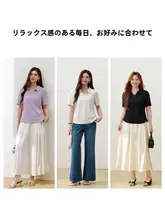 褶皱デザインの万能Tシャツ【大きいサイズ・ファッション・夏用】（セットアップ対応）