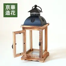 クリスマス装飾用造花 スノーマン風灯【クリスマステーマ・インテリア小物】