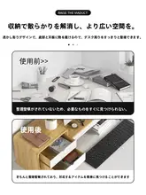 デスクトップ用モニター台【高さ調整可能・収納スペース付き・オフィス用】