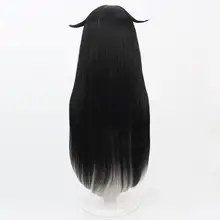 刀剣乱舞 コスプレ用ウィッグ【黒色・内外色異なるデザイン】