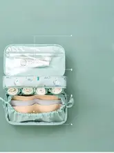 旅行用整理ポーチ【下着・化粧品・洗面用具整理に最適】