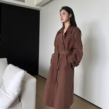 コート 秋 春秋 中長丈 ゆったり 気品