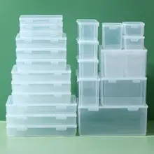 透明な収納ボックス【ミニおもちゃ収納・蓋付き・家庭用・小型プラスチック】