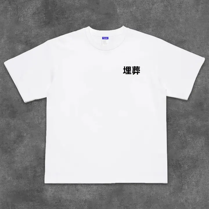 アニメプリントTシャツ【フリルエンジェルデザイン・半袖・コットン製】