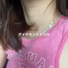 自然なパールのショートネックレス【泡のようなデザイン・医療用ステンレス製・アレルギー対応】