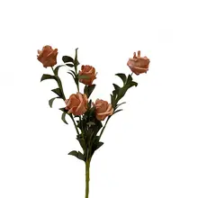 レトロデザインのローズフラワーアレンジメント【インテリア装飾・泡沫花・贈り物用】