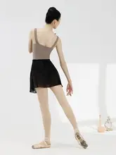 芙帛 バレエダンス背中開きタンクトップボディスーツ【ヨガ・体操用】
