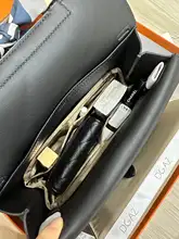 Hermes Halzan用 絹の内袋収納ポーチ【オーガナイザー・整理整頓】