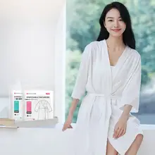 grace 使い捨てバスローブ【旅行・ホテル用・厚手・抗菌・パール模様】