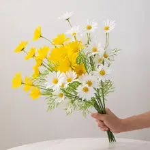 洋甘菊と小雛菊の造花【リビング・テーブルデコレーション・フォトプロップ】