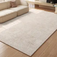 高級感あるリビング用ラグ【中古風・お手入れ不要・ソファやテーブルの下に最適】