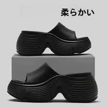 厚底増高サンダル【レディース・夏用・滑り止め・ビーチ用】
