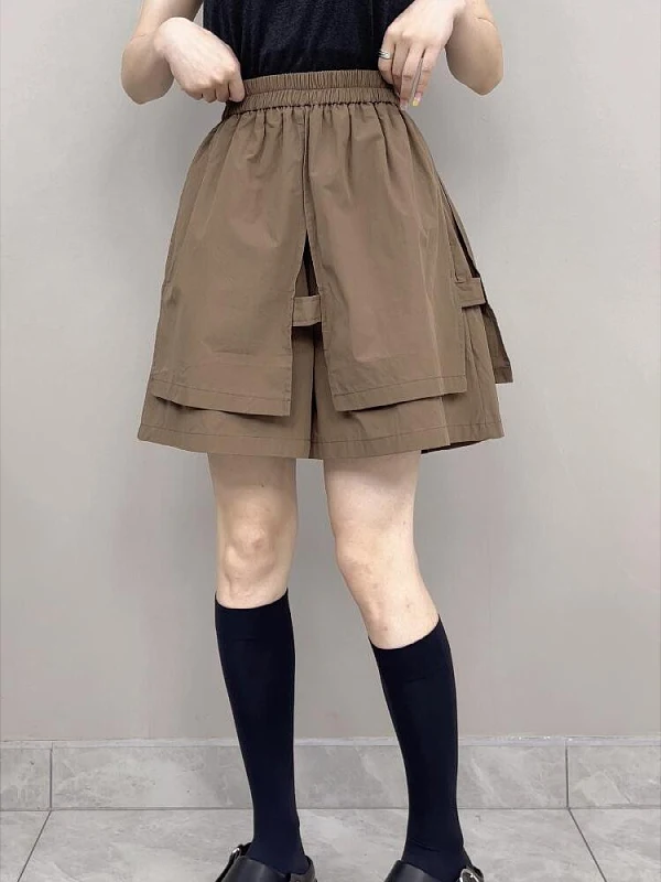 4月に大学生が着るべき服の種類は？通勤風のワイドレッグスカートパンツが今、注目されている理由