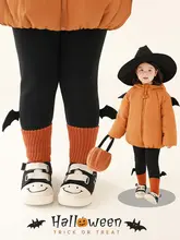 子供用ハロウィンデザイン防風コート【可愛い悪魔フード・冬用・快適保温】