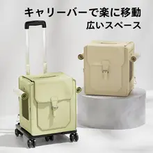 防水仕様の猫用キャリーケース【大容量・軽量デザイン・ペット用】